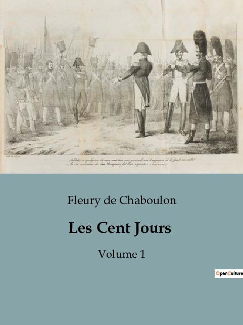 Knjiga Les Cent Jours de Chaboulon
