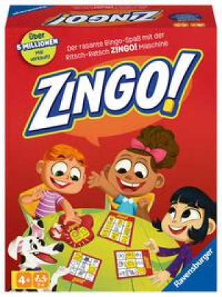 Hra/Hračka Ravensburger 22354 - Zingo!, Kinderspiel ab 4 Jahren, für 2-6 Spieler, Bingospiel 