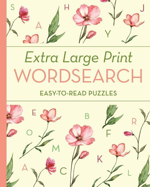 Książka Extra Large Print Wordsearch: Easy-To-Read Puzzles 