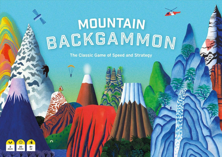 Joc / Jucărie Mountain Backgammon: A Classic Game of Speed and Strategy 