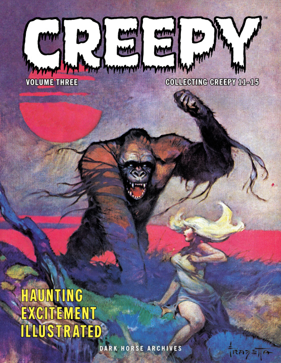 Книга Creepy Archives Volume 3 Frank Frazetta