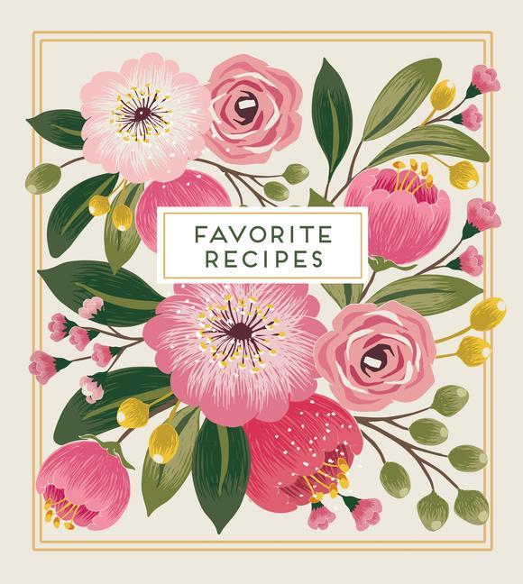 Könyv Deluxe Recipe Binder - Favorite Recipes (Floral) Publications International Ltd