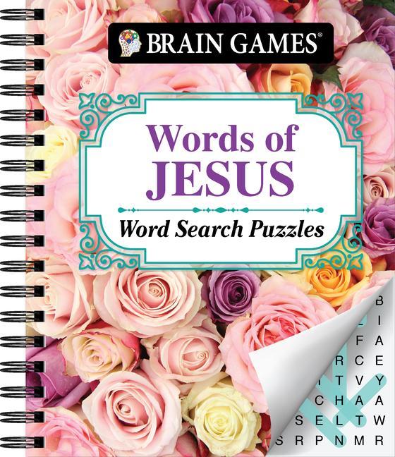 Kniha Brain Games Words of Jesus Word Search Puzzles Brain Games