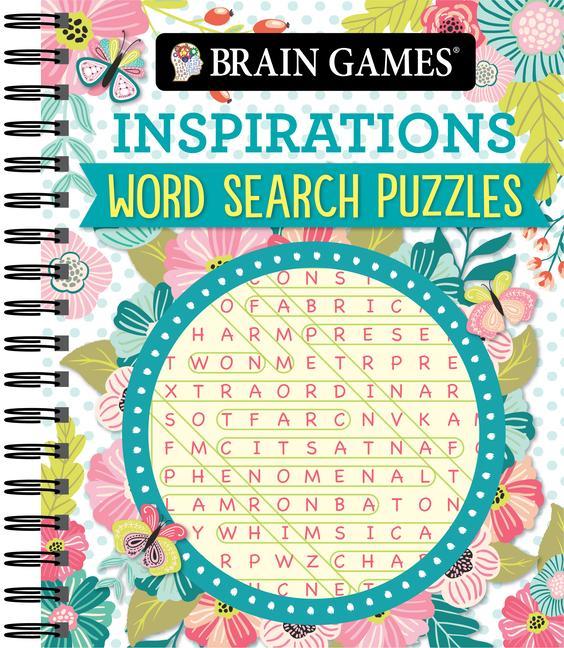 Boek Brain Games - Inspirations Word Search Puzzles Brain Games