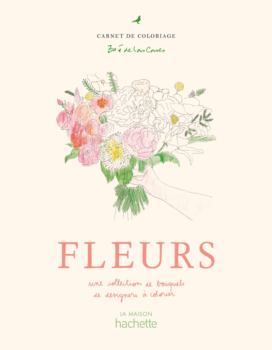Knjiga Colore les fleurs 