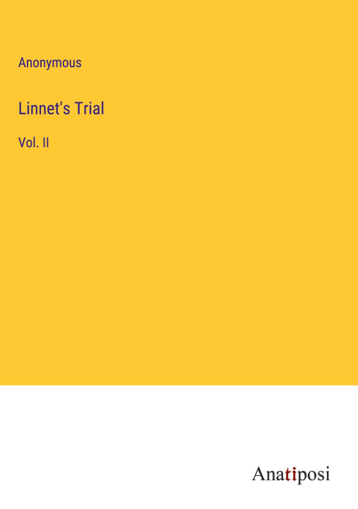 Knjiga Linnet's Trial Anonymous