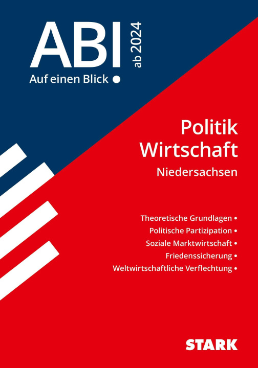 Carte STARK Abi - auf einen Blick! Politik-Wirtschaft Niedersachsen 2024 