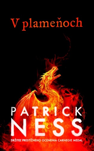 Książka V plameňoch Patrick Ness
