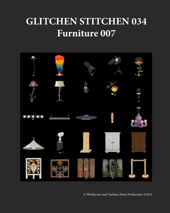 Könyv Glitchen Stitchen 034 Furniture 007 