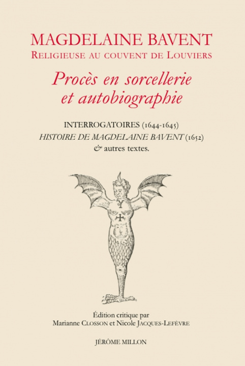 Boek Magdelaine Bavent religieuse au couvent de Louviers Marianne CLOSSON