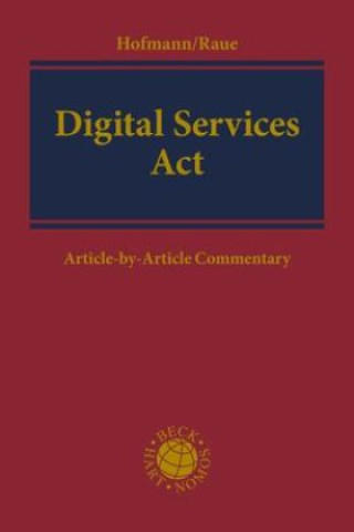 Kniha Digital Services Act Franz Hofmann