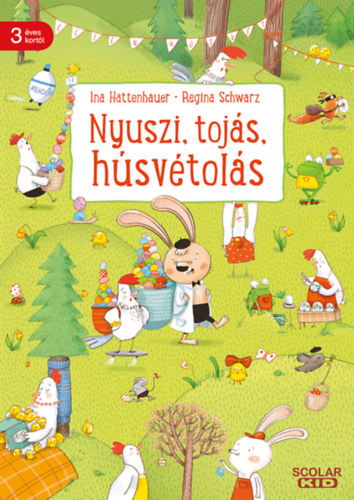 Kniha Nyuszi, tojás, húsvétolás Regina Schwarz