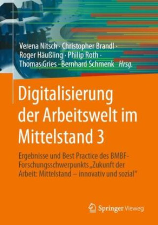 Kniha Digitalisierung der Arbeitswelt im Mittelstand 3 Verena Nitsch