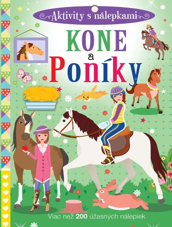 Book Kone a poníky - Aktivity s nálepkami 