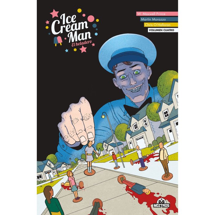 Livro ICE CREAM MAN 4 W MAXWELL PRINCE