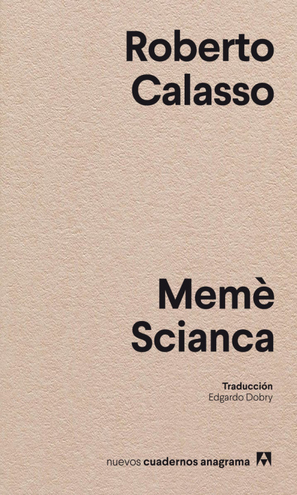 Книга MEME SCIANCA CALASSO