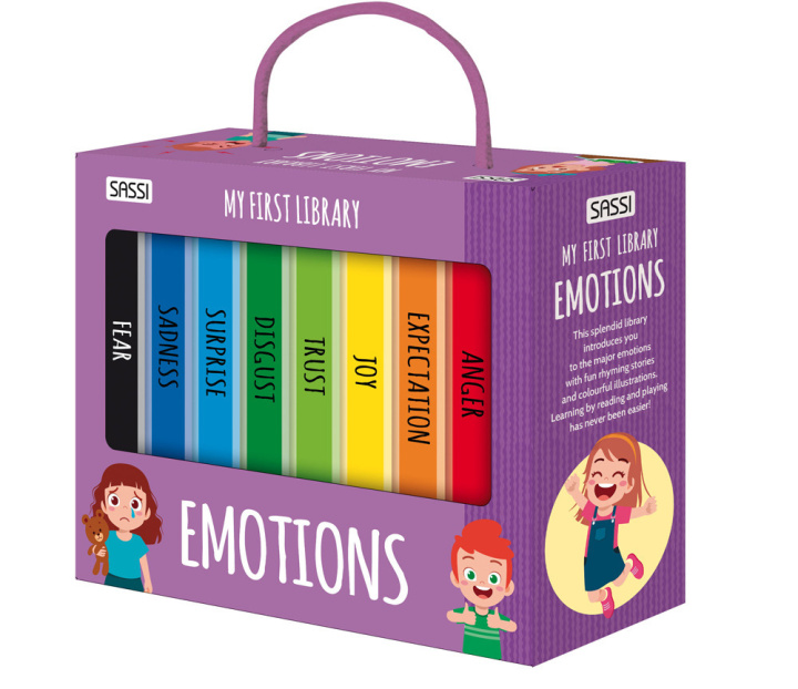 Kniha Emotions. My first library Roberta Marcolin