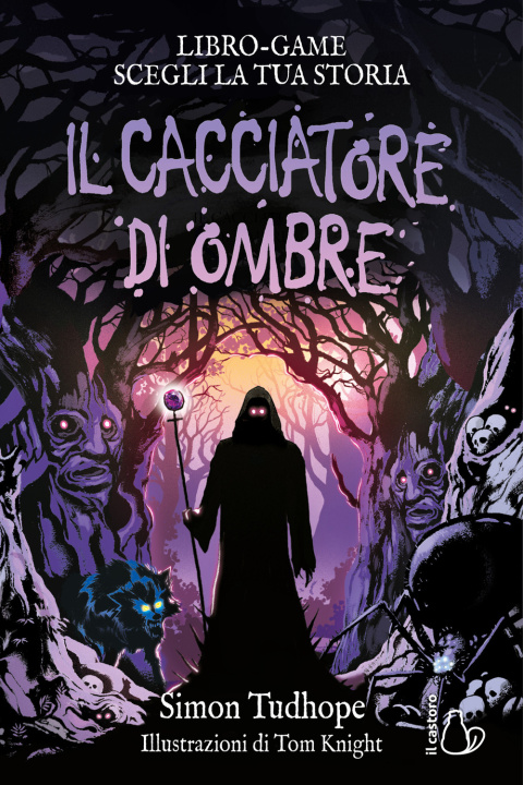 Boek cacciatore di ombre. Libro game Simon Tudhope