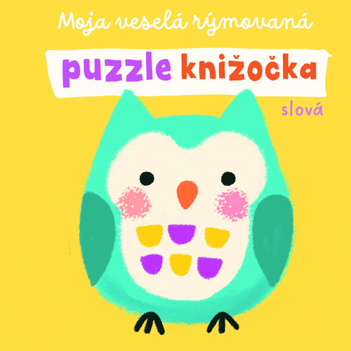 Kniha Moja veselá rýmovaná puzzle knižočka Slová 