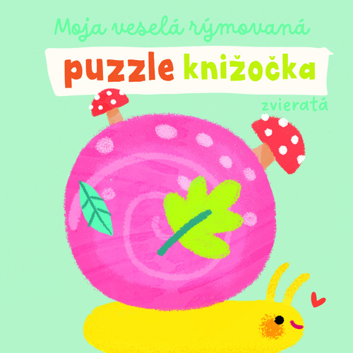 Kniha Moja veselá rýmovaná puzzle knižočka Zvieratá 