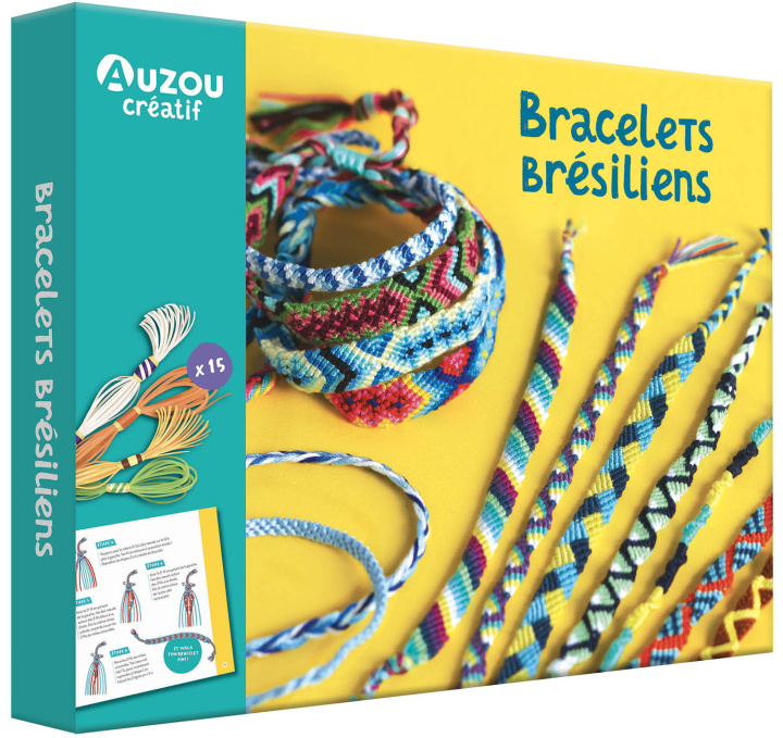Knjiga BRACELETS BRÉSILIENS 