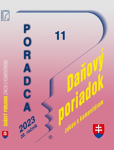 Книга Poradca 11-2023 - Daňový poriadok s komentárom 