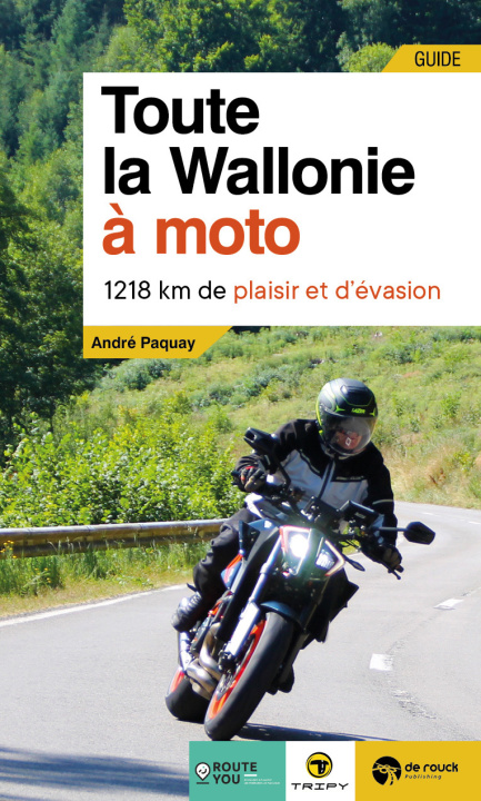 Book Toute la Wallonie à moto PAQUAY