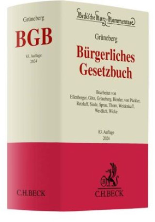 Книга Bürgerliches Gesetzbuch Christian Grüneberg