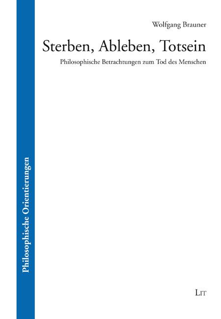 Knjiga Sterben, Ableben, Totsein Wolfgang Brauner