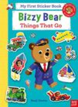 Book Bizzy Bear: My First Sticker Book Things That Go 