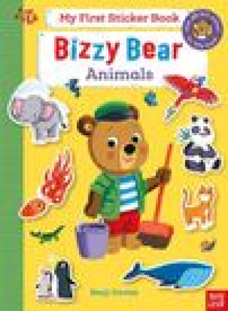 Kniha Bizzy Bear: My First Sticker Book Animals 