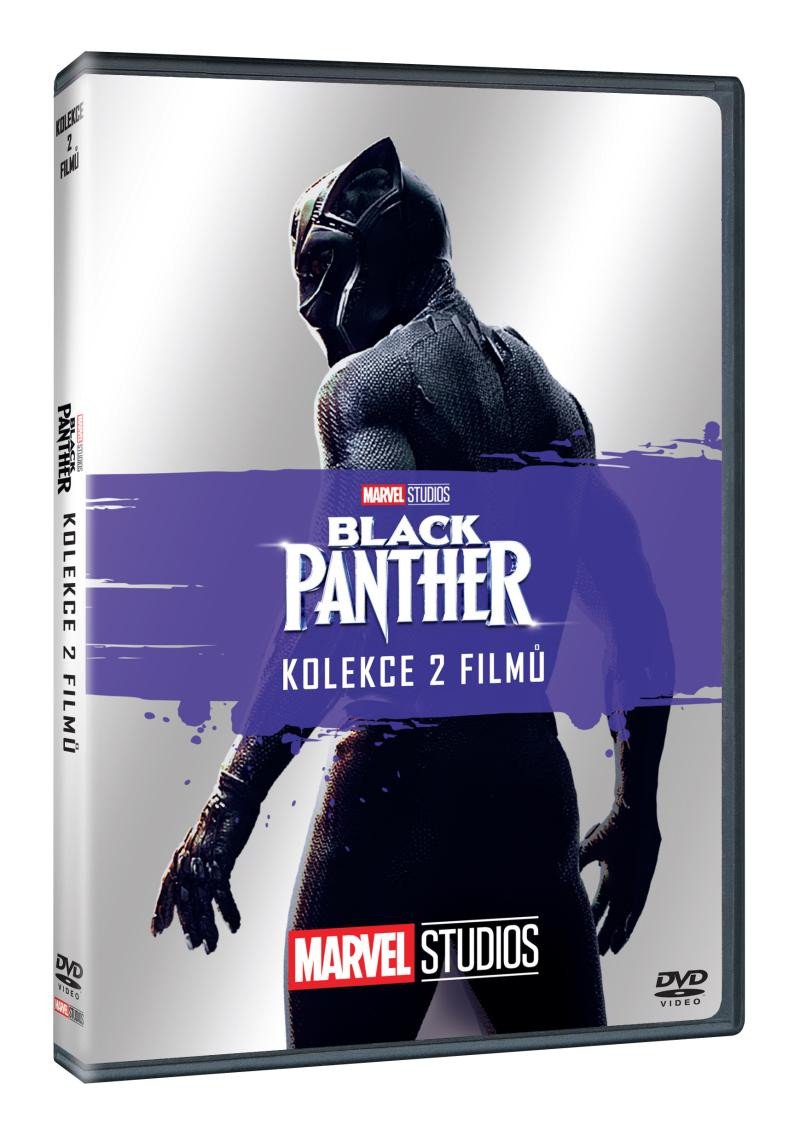 Filmek Black Panther - kolekce 1.+2. (2DVD) 