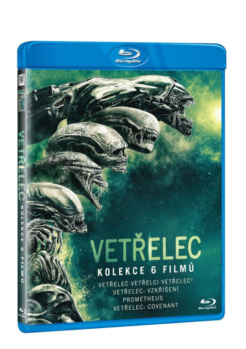 Videoclip Vetřelec - kolekce 6 filmů (6 Blu-ray) 