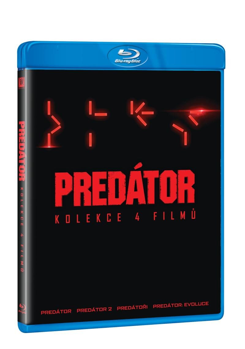 Videoclip Predátor - kolekce 1.-4. (4 Blu-ray) 