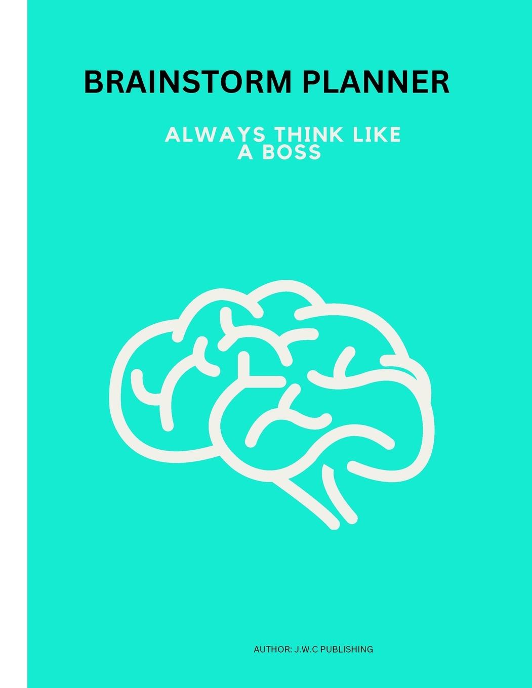 Knjiga BRAIN STORM PLANNER MYJWC PUBLISHING