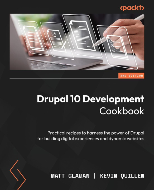Carte Drupal 10 Development Cookbook - Third Edition Kevin Quillen