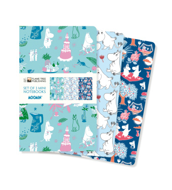 Calendar/Diary Moomin Classics Set of 3 Mini Notebooks 