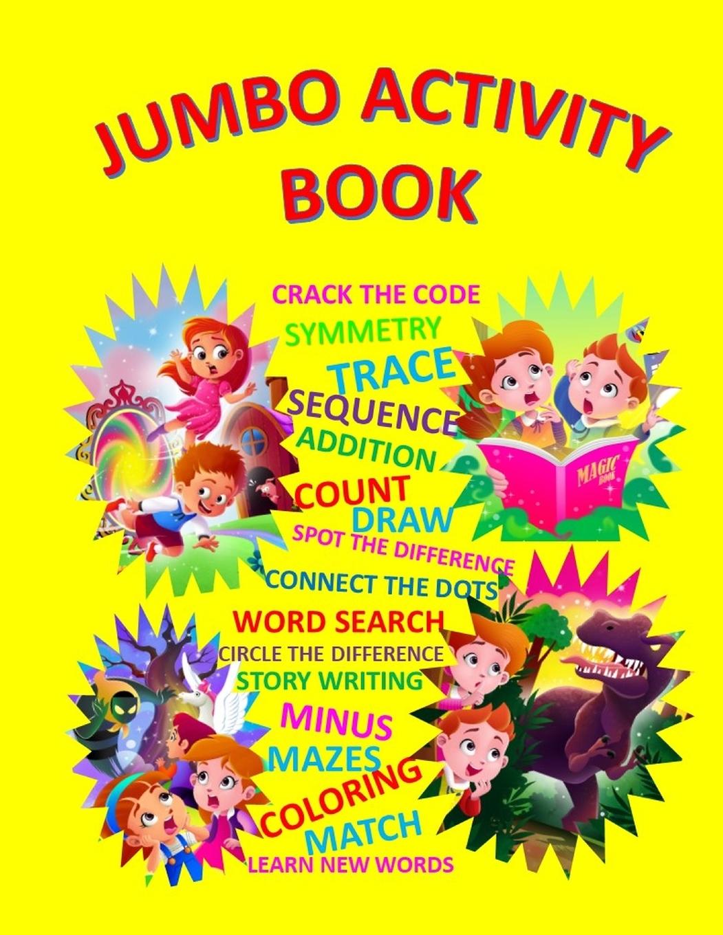 Libro Jumbo Activity Book Anushka Bhattacharjee