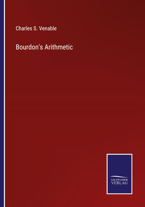 Boek Bourdon's Arithmetic Charles S. Venable