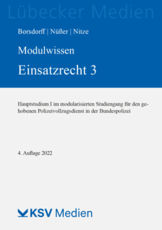 Boek Modulwissen Einsatzrecht 3 Anke Borsdorff