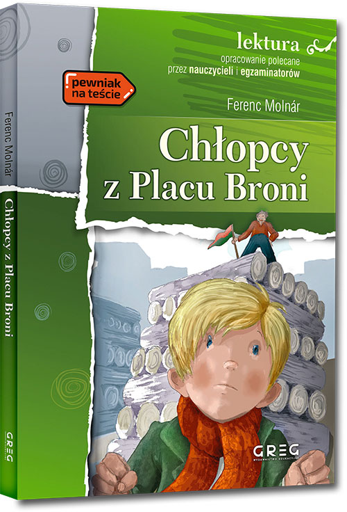 Book Chłopcy z Placu Broni. Wydawnictwo Greg Ferenc Molnar
