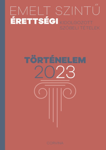 Book Emelt szintű érettségi - történelem - 2023 