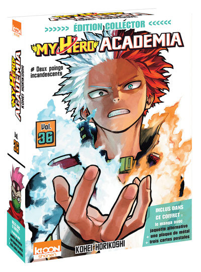 Kniha My Hero Academia T36 - Édition collector Kohei Horikoshi