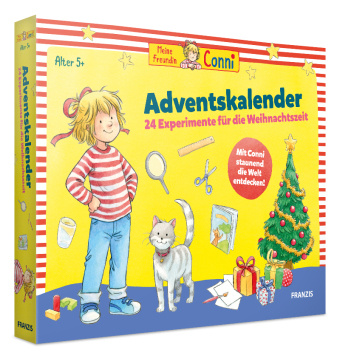Calendar / Agendă Conni Adventskalender, 24 Experimente für die Weihnachtszeit Franzis