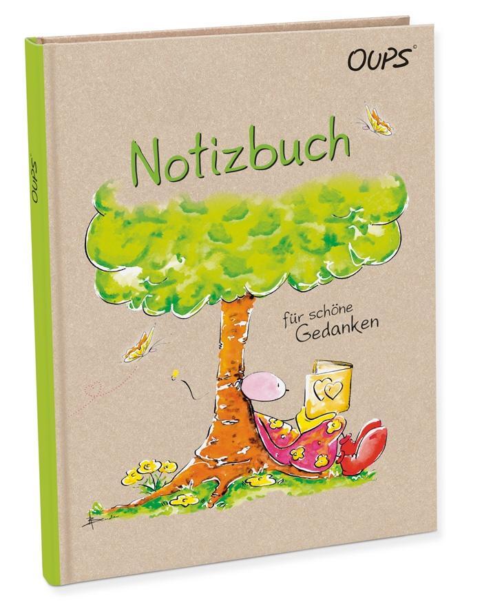 Kniha Oups-Notizbuch - grün Bender Günther