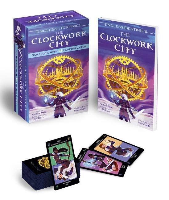 Kniha Endless Destinies: The Clockwork City: Interactive Book and Card Game Paula Zorite