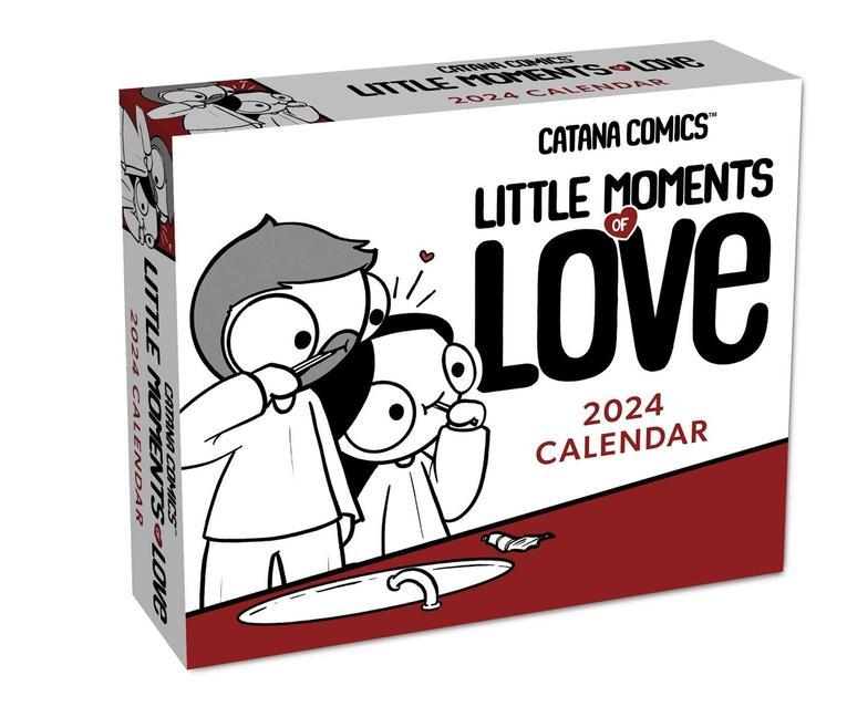 Календар/тефтер Catana Comics: Little Moments of Love 2024 Day-to-Day Calendar 