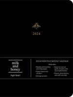 Calendar / Agendă milk and honey 12-Month 2024 Monthly/Weekly Agenda Calendar 