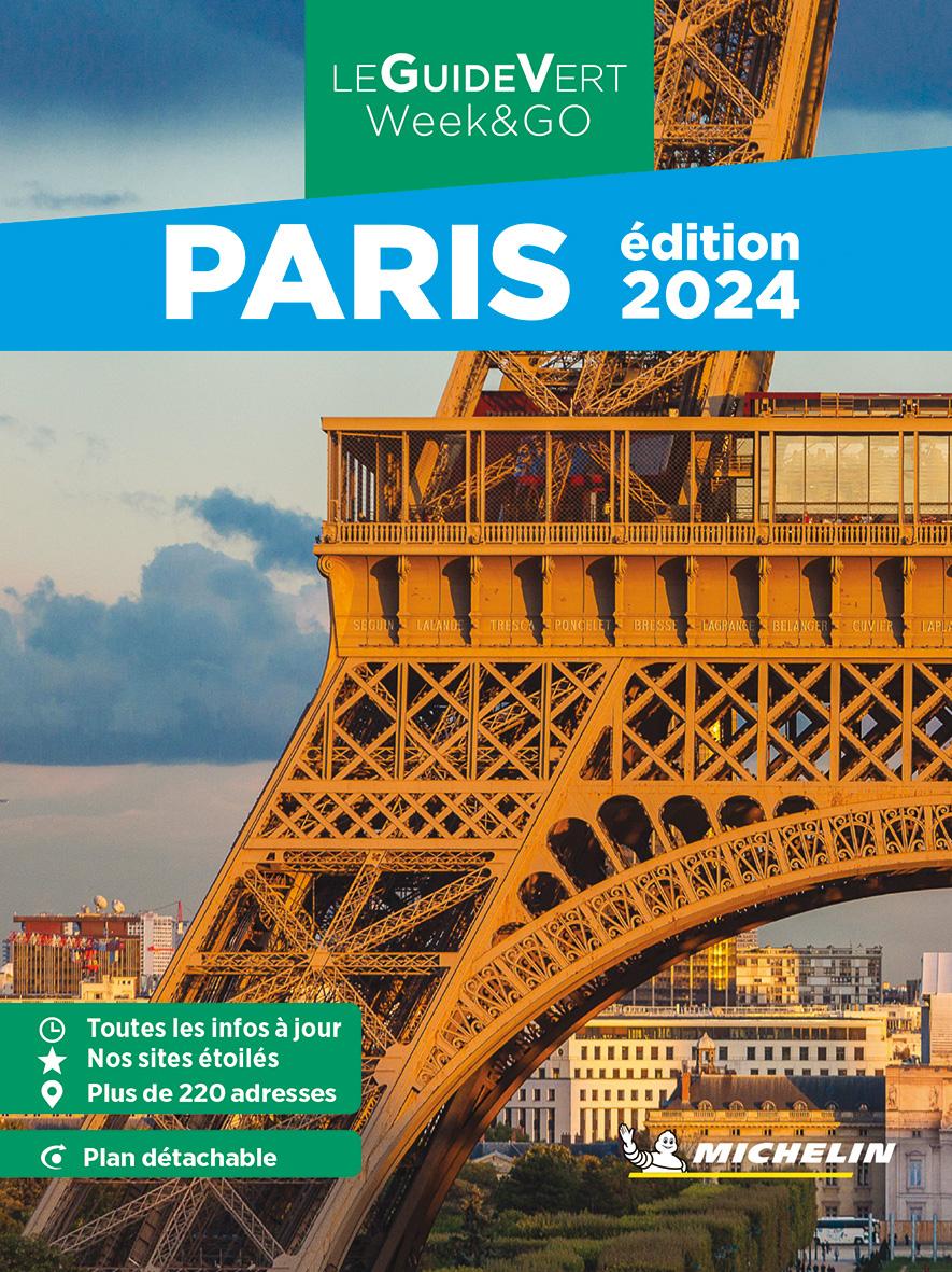 Kniha Michelin Le Guide Vert Paris Week End 