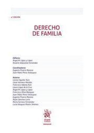 Kniha Derecho de Familia 4? Edición 2023 